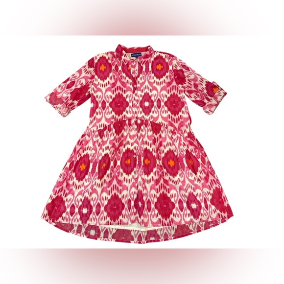 Tuckernucks Ro's Garden Magenta June Deauville Dress Size Small - Picture 4 of 11